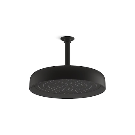 Kohler Statement 1F 254Mm/10 Rnd Rainhead G Matte Black 26291-G-BL